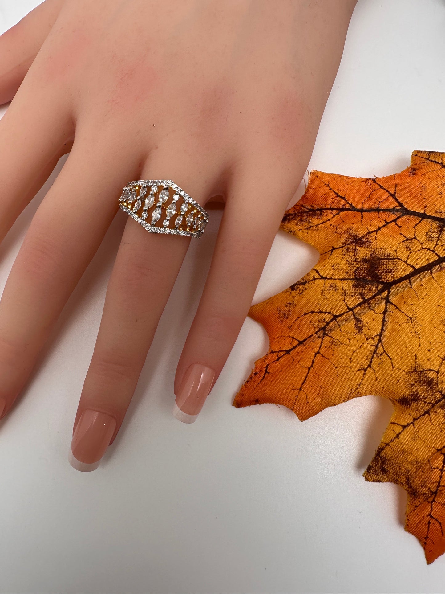 AD Adjustable Cocktail Ring