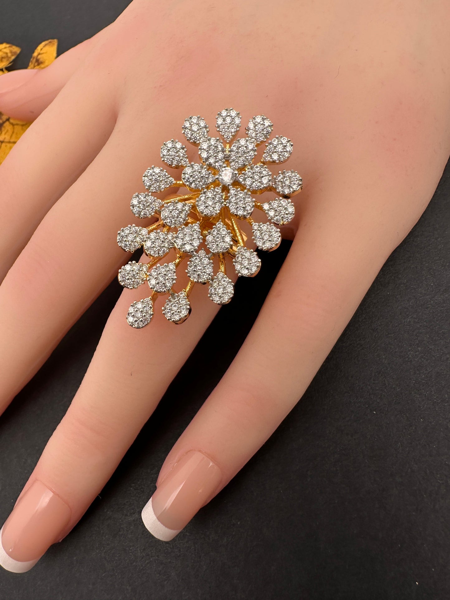 AD Adjustable Cocktail Ring