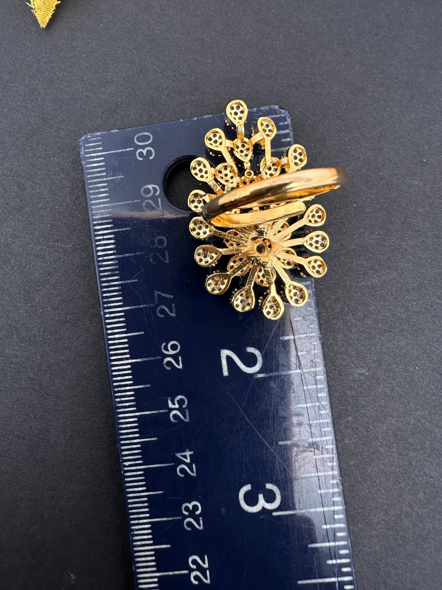 AD Adjustable Cocktail Ring