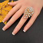 AD Adjustable Cocktail Ring