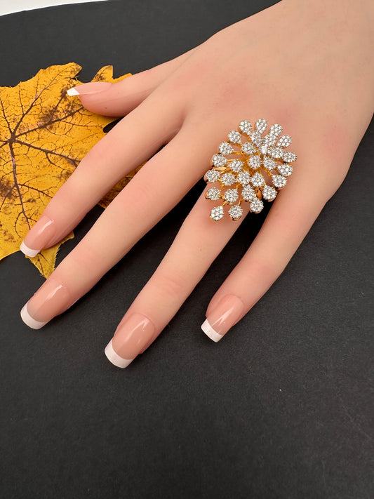 AD Adjustable Cocktail Ring