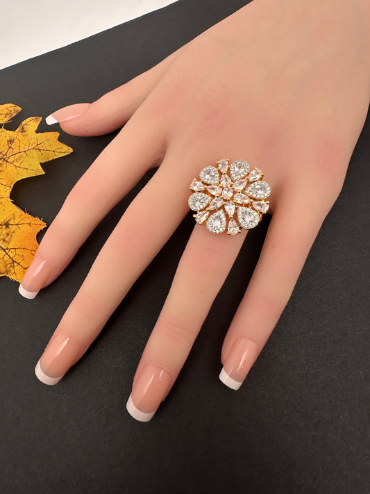 AD Adjustable Cocktail Ring