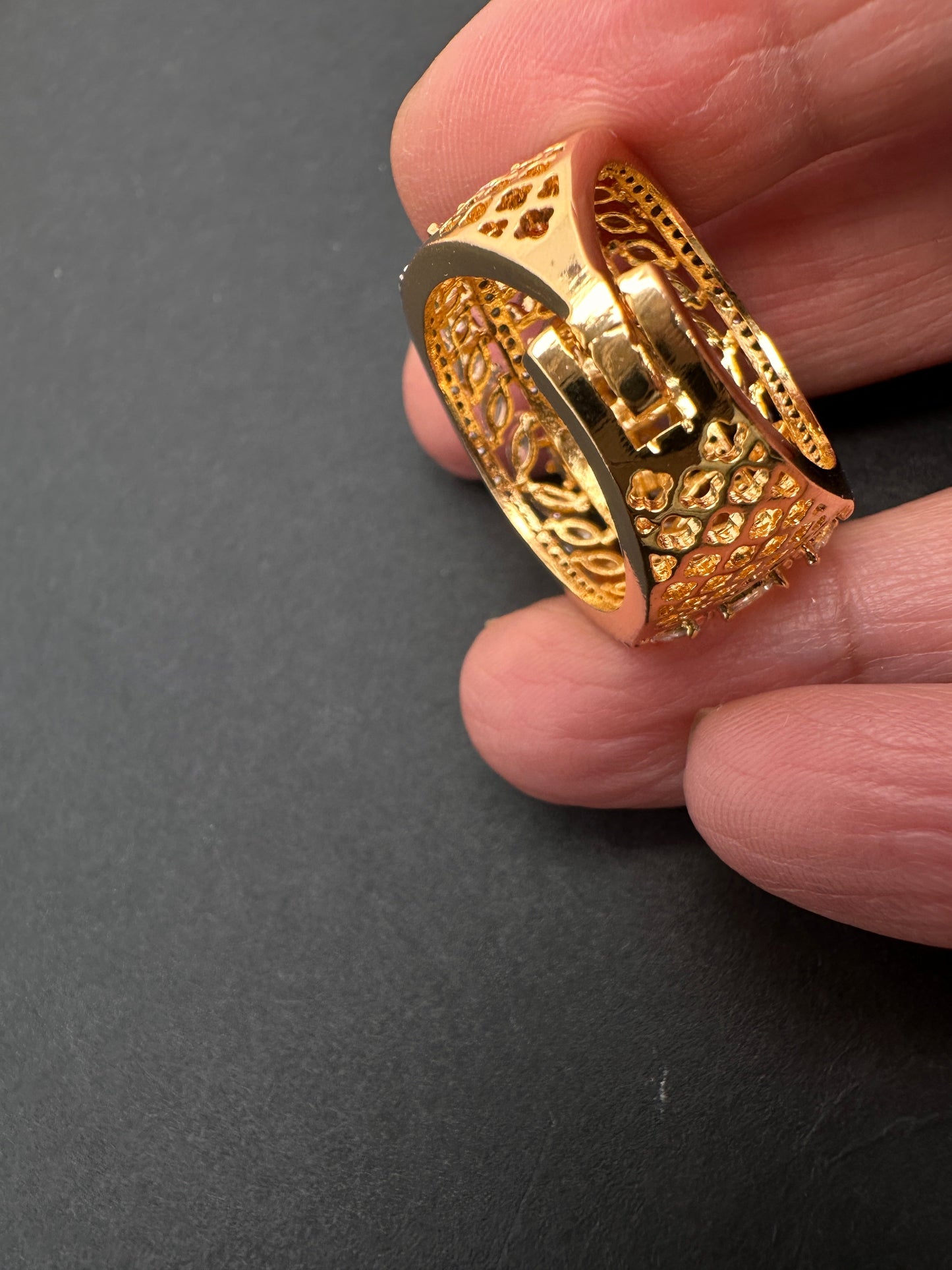 AD Adjustable Cocktail Ring