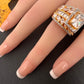 AD Adjustable Cocktail Ring