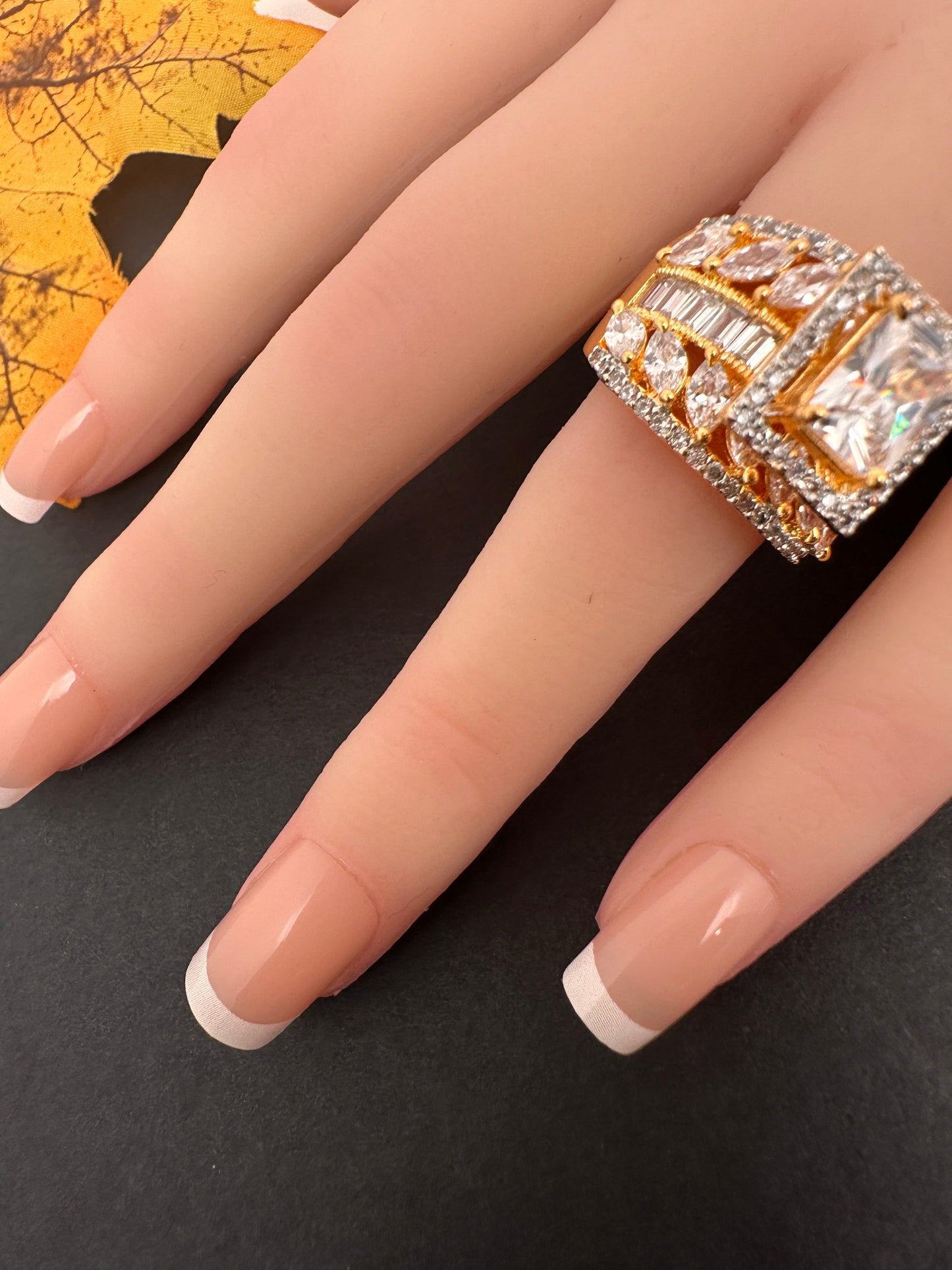 AD Adjustable Cocktail Ring