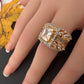 AD Adjustable Cocktail Ring