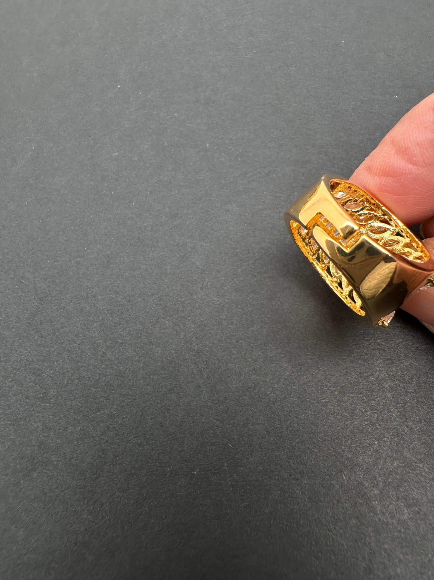 AD Adjustable Cocktail Ring