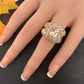 AD Adjustable Cocktail Ring