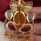 Ganesha Multi Stone 92.5 Silver Pendent