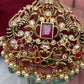 Matte Navratan 92.5 Silver Pendent