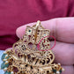 Matte Navratan Ganesha 92.5 Silver Pendent