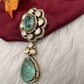 92.5 Silver Aqua Green Pendent
