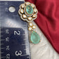 92.5 Silver Aqua Green Pendent