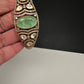92.5 Silver Green  Moissanite Bracelet