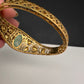 92.5 Silver Green  Moissanite Bracelet