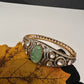 92.5 Silver Green  Moissanite Bracelet