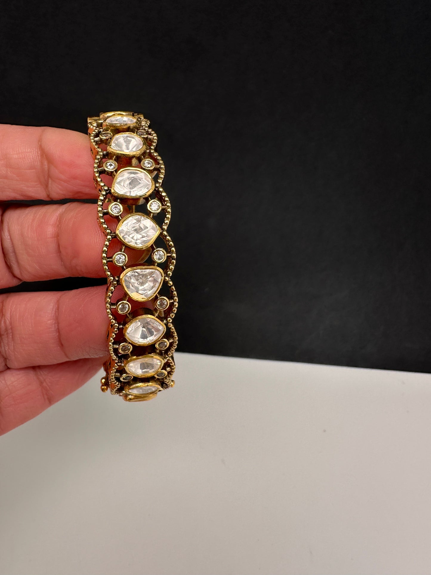 92.5 Silver Moissanite Bracelet