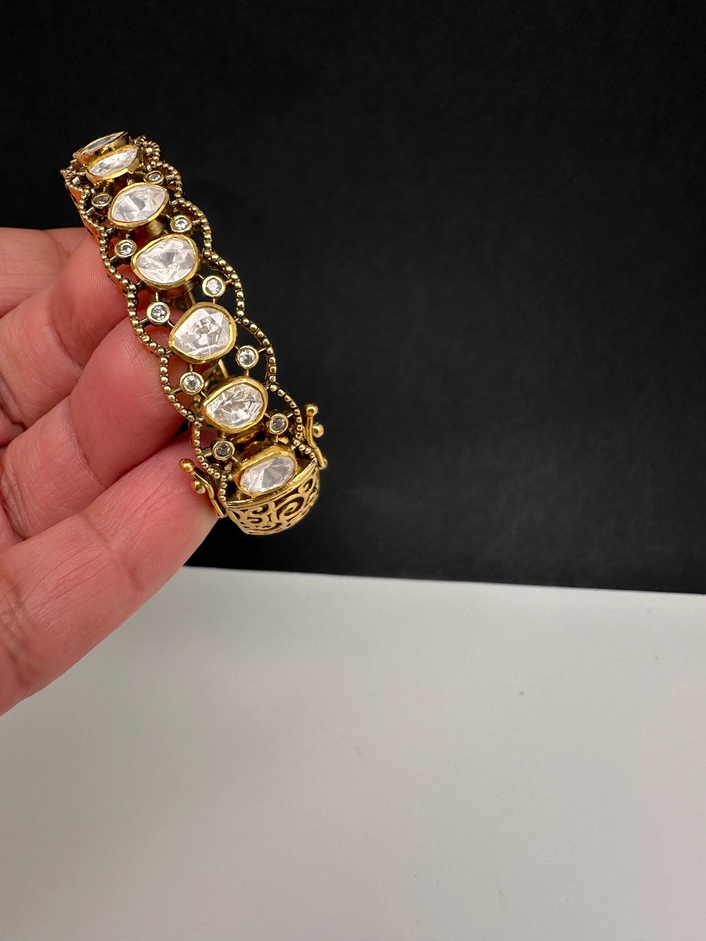 92.5 Silver Moissanite Bracelet