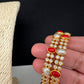 92.5 Silver Coral Pearl Bangles 2.4