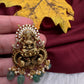 92.5 Silver Nakshi Goddess Lakshmi Pendent - 