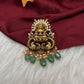 92.5 Silver Nakshi Goddess Lakshmi Pendent - 