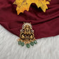 92.5 Silver Nakshi Goddess Lakshmi Pendent - 