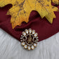 92.5 Silver Nakshi Krishna Pendent - 