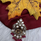 92.5 Silver Nakshi Peacock Pendent - 