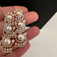 Elegant Shell Pearl Necklace - Gold