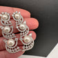 Elegant Shell Pearl Color Necklace - Silver