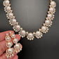 Elegant Shell Pearl Necklace - Gold