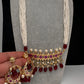 Red Tirmani Pearl Necklace