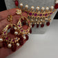 Red Tirmani Pearl Necklace