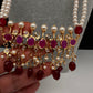 Red Tirmani Pearl Necklace
