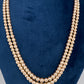 Swaroski Pearls Double Layer Necklace - 