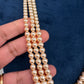 Swaroski Pearls Triple Layer Necklace - 