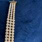 Swaroski Pearls Triple Layer Necklace - 