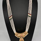 Hyderabadi Jadau Nauratan Pendent Pearl Raani Haar Necklace - 