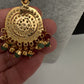 Hyderabadi Jadau Multi Color Pendent Pearls Short Necklace - 