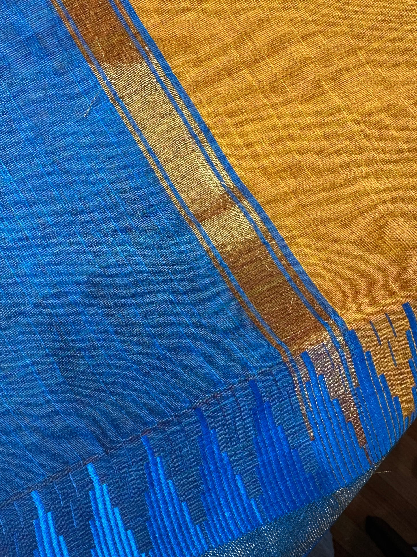 Cotton Silk Temple Border