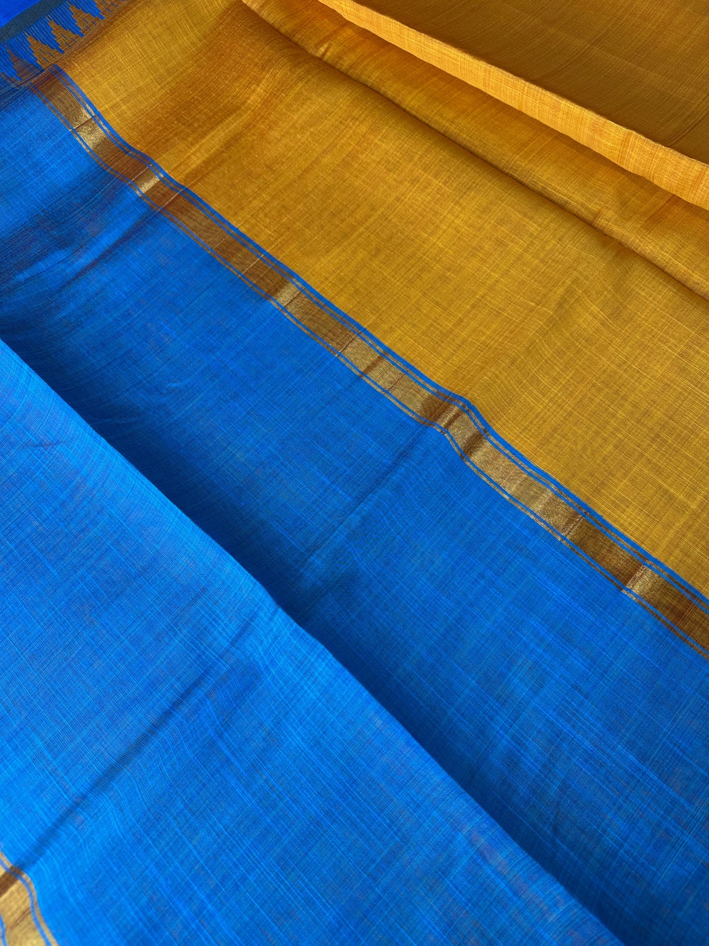 Cotton Silk Temple Border