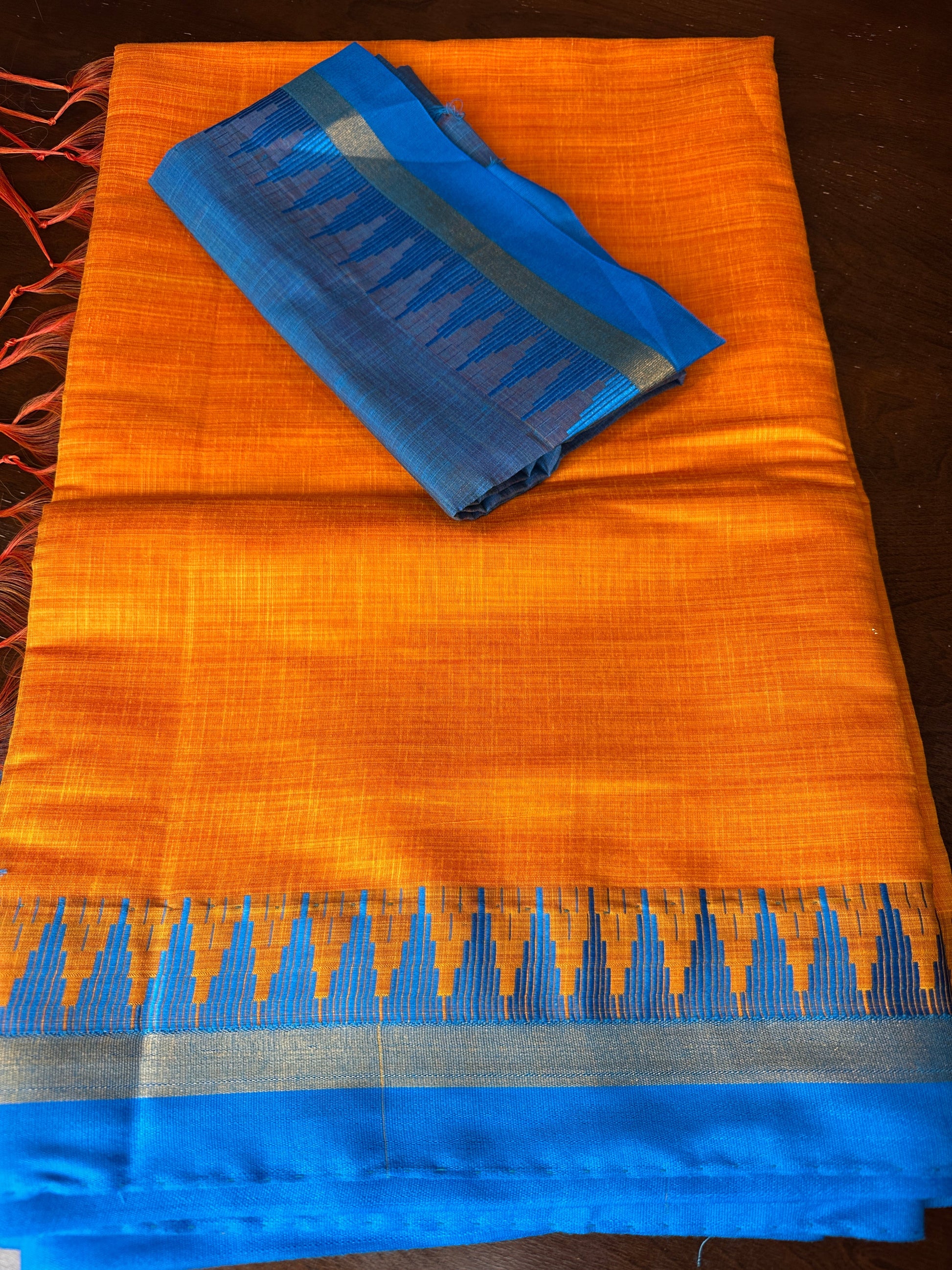 Cotton Silk Temple Border
