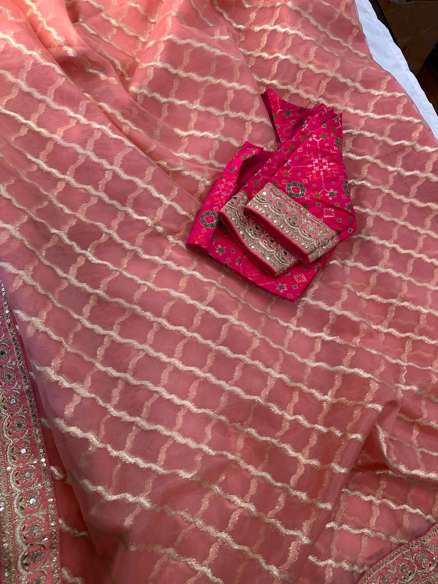 Tissue Organza Saree