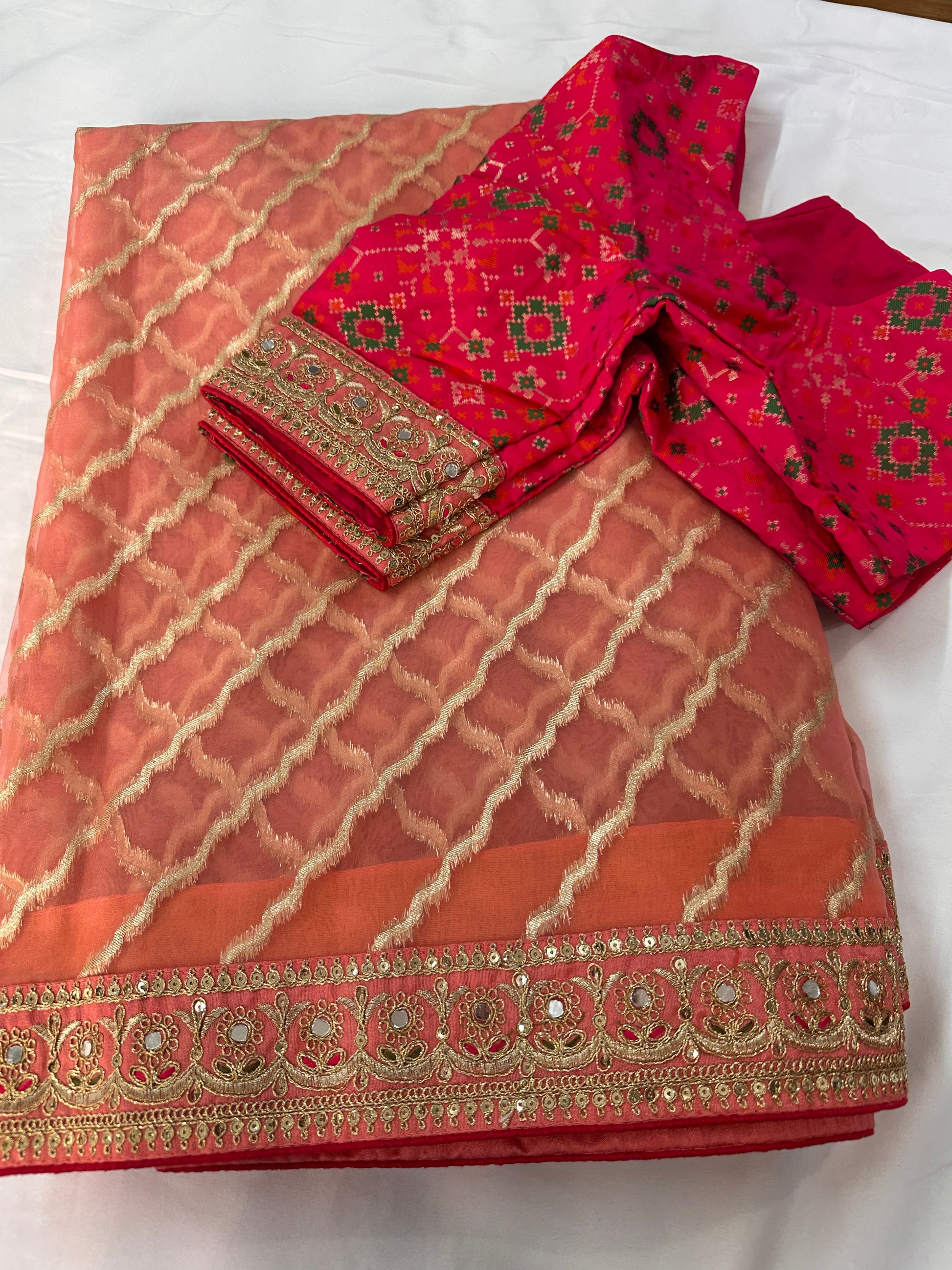 Tissue Organza Saree