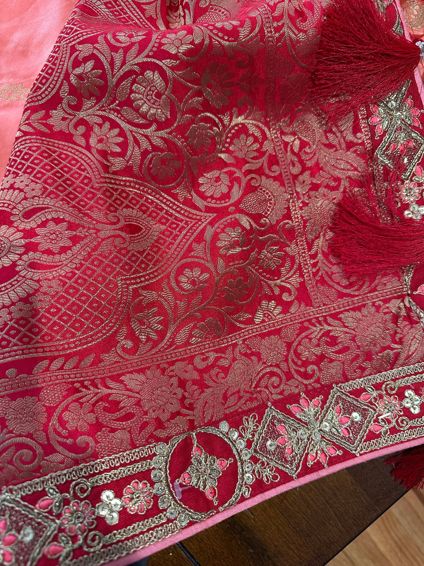 Banarsee Satin Silk Saree