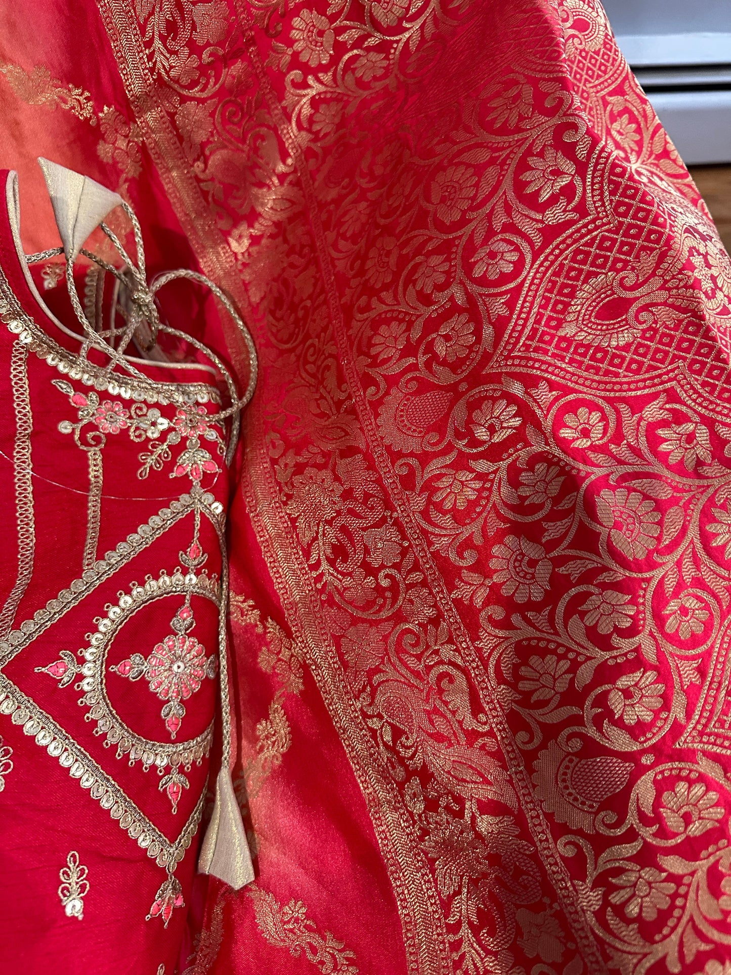 Banarsee Satin Silk Saree