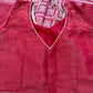 Red Golden Banarsee Tissue Silk Saree
