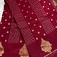 Maroon Banarsi Saree - 