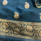Georgette Blue Saree