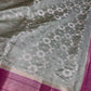 Soft Silk Green with Magenata Saree